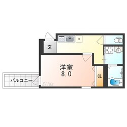 フジパレス加賀屋Ⅱ番館の物件間取画像